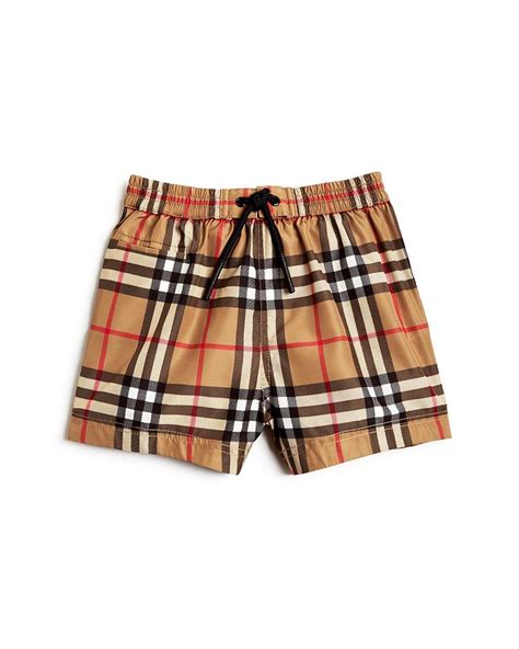 boys burberry swim trunks|burberry swim shorts baby boy.